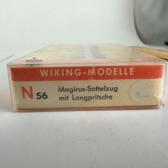 Wiking Modelle Magirus-Sattelzug Mit Langpritsche Scale 1:160 Model Truck - Picture 2 of 3